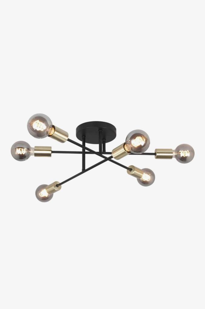 Moderne plafondlamp Cross - nieuwstaat, Huis en Inrichting, Lampen | Plafondlampen, Nieuw, Ophalen