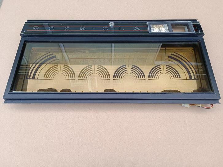 Front Glas Rock-ola CD2000 (1991) jukebox, Verzamelen, Automaten | Jukeboxen, Verzenden