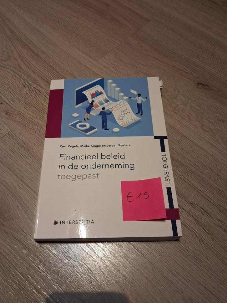 Cursussen Bedrijfsmanagement - Financiën en Verzekeringen, Boeken, Studieboeken en Cursussen, Zo goed als nieuw, Hoger Onderwijs