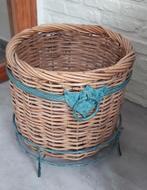 Rotan mand/bloempot, Ophalen, Gebruikt
