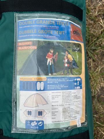 open tent voor 6 personen beschikbaar voor biedingen