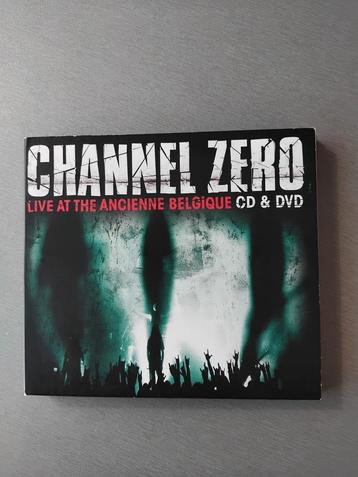 CD/DVD. Channel Zero. Live at the Ancienne Belgique. 