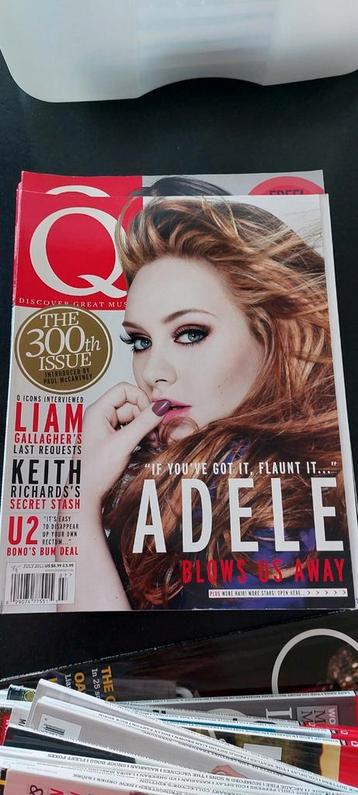 Q magazine. Brits muziektijdschrift. 28 nummers (2009-2012) beschikbaar voor biedingen