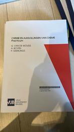 Chemie en Aanvullingen van Chemie Practicum VUB, Boeken, Studieboeken en Cursussen, Ophalen