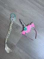 Unicorn diadeem en elsa vlecht (disney frozen), Ophalen of Verzenden, Zo goed als nieuw