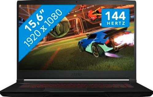 MSI GF63 Thin Gaming laptop incl. Thule hardcase en lader, Computers en Software, Windows Laptops, Zo goed als nieuw, SSD, 16 GB