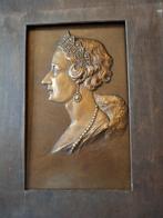 Relief beeld Koningin Astrid  1935, Ophalen of Verzenden, Gebruikt, Overige typen