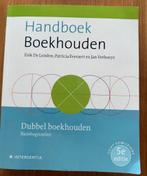 Handboek Boekhouden - Dubbel boekhouden (vijfde editie), Boeken, Economie, Management en Marketing, Verzenden, Zo goed als nieuw