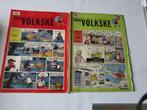 ONS VOLKSKE, 2 WEEKBLADEN ,1973, Gelezen, Ophalen of Verzenden, Verscheidene, Meerdere stripboeken