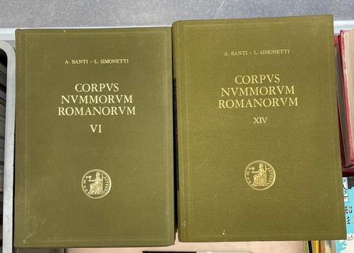 Corpus Nummorum Romanorum 18 volumes,Banti-simonetti, Timbres & Monnaies, Monnaies | Europe | Monnaies non-euro