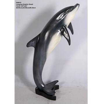 Dolphin Jumping — Statue de dauphin Hauteur 86 cm, Enlèvement, Neuf