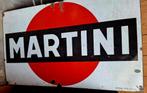 Martini, Rossi, acier inoxydable. Émail., Enlèvement, Utilisé, Panneau publicitaire