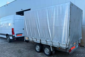 Aanhangwagen 330x180x190h beschikbaar voor biedingen