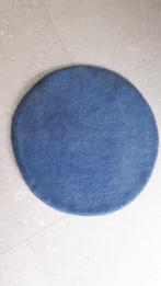 Ronde mat 60 cm donkerblauw, Enlèvement, Utilisé