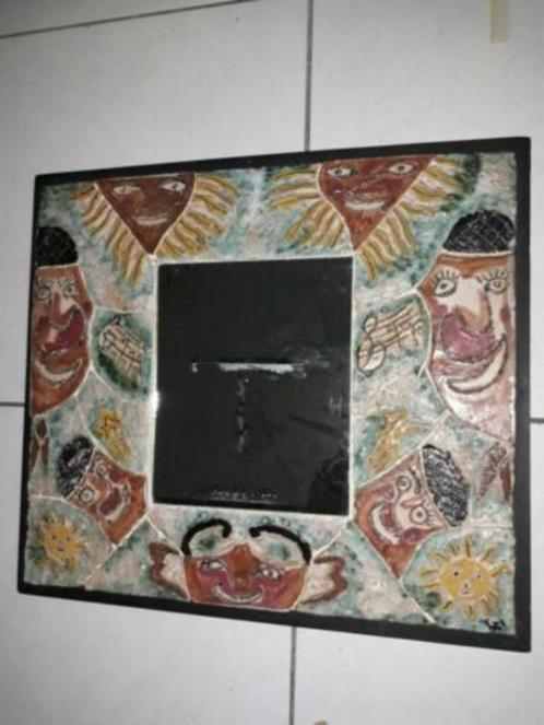 ceramique avec miroir monograme taf wallet, Antiquités & Art, Antiquités | Céramique & Poterie, Envoi