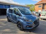 Ford Transit Custom 2.0 TDCi L1H1 Limited Multi S/S (EU6.2), Auto's, Ford, Gebruikt, 4 cilinders, Blauw, Leder