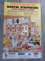 Affiche / poster Gentse stripbeurs gesigneerd Dirk Stallaert, Verzamelen, Ophalen of Verzenden, Nieuw