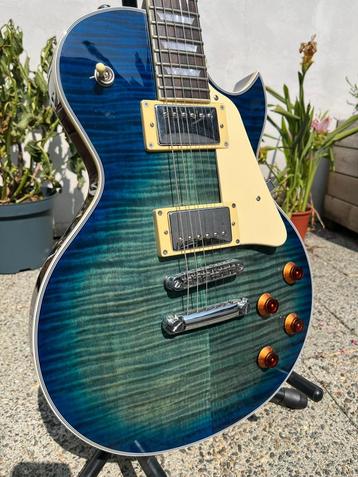 Sire Larry Carlton L7 Transparent Blue Burst – État neuf beschikbaar voor biedingen