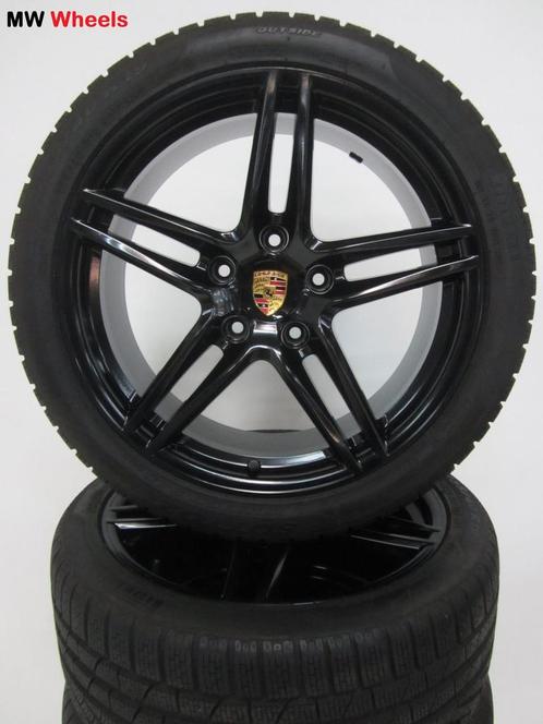 Porsche 19 inch velgen 911 991 MKII 4 en 4S winterbanden, Autos : Pièces & Accessoires, Pneus & Jantes, Pneus et Jantes, Pneus hiver