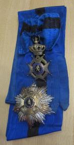 Tweetalig Grootkruis in de Orde van Leopold II, Ophalen of Verzenden, Landmacht, Lintje, Medaille of Wings