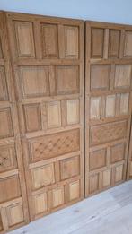 Panneaux décoratifs en chêne 4 pièces 166x56x3, Bricolage & Construction, Enlèvement, Utilisé, Chêne, Autres types