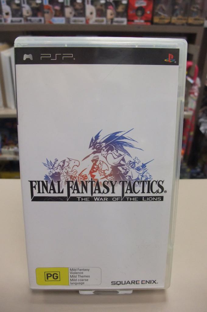 Final Fantasy tactics: the war of the lions (cib) psp, Consoles de jeu & Jeux vidéo, Jeux | Sony PlayStation Portable, Utilisé