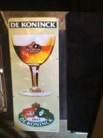 Brouwerij artikelen, Verzamelen, Biermerken, Ophalen, Zo goed als nieuw, Reclamebord, Plaat of Schild, De Koninck