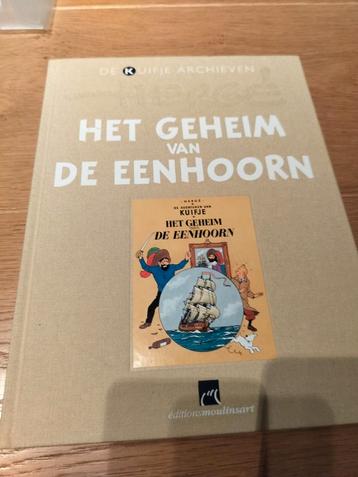 de Kuifje archieven het geheim van de eenhoorn beschikbaar voor biedingen