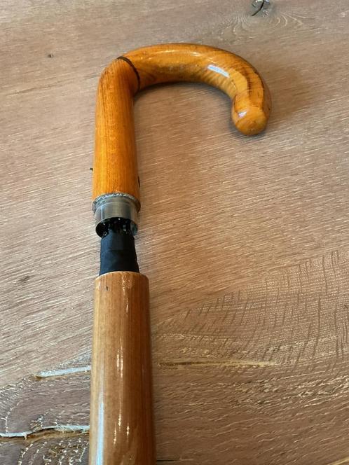 Wandelstok systeemstok met verborgen paraplu, Diversen, Wandelstokken, Ophalen of Verzenden