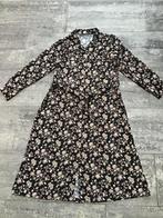 Robe à fleurs 42/44, Comme neuf, Noir, Taille 42/44 (L), Sous le genou