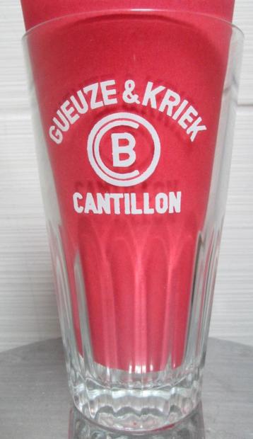 Gueuze en Kriek-glas Cantillon beschikbaar voor biedingen