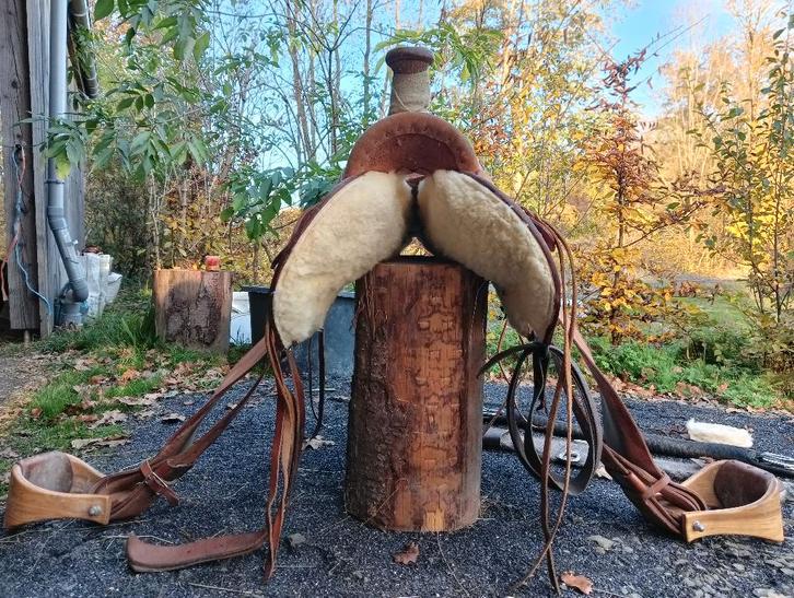 Selle western, Dieren en Toebehoren, Paarden en Pony's | Zadels, Gebruikt, Western, Ophalen