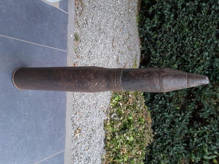 7.5cm KWK met Pzgr 39, Verzamelen, Militaria | Tweede Wereldoorlog, Landmacht, Hulzen of Bodemvondsten, Ophalen of Verzenden