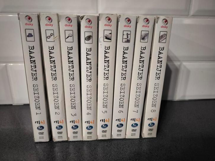 Dvd collectie van Baantjer 8 seizoenen, Cd's en Dvd's, Dvd's | Tv en Series, Zo goed als nieuw, Ophalen of Verzenden
