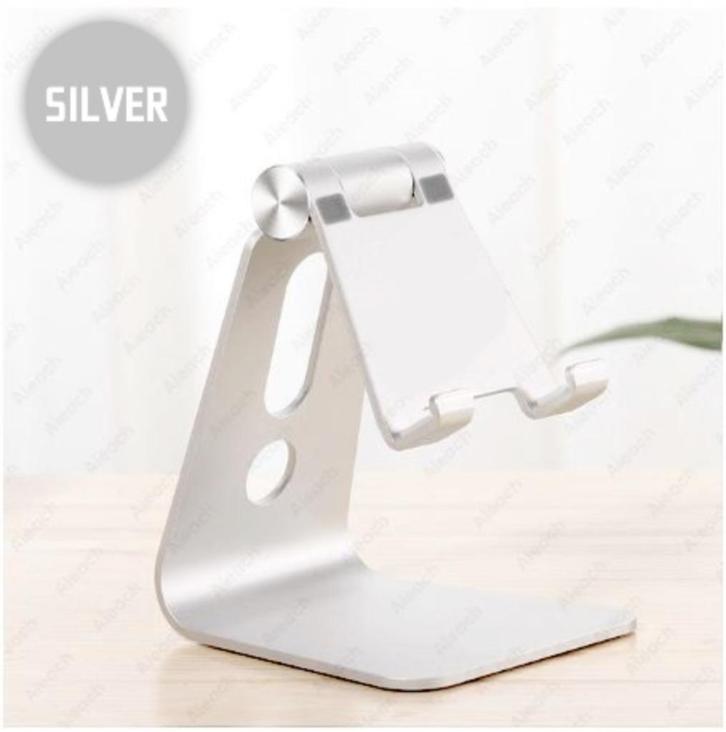 Nieuw Universele smartphone tablethouder, Computers en Software, Apple iPads, Nieuw, 8 inch, Zilver, Ophalen of Verzenden