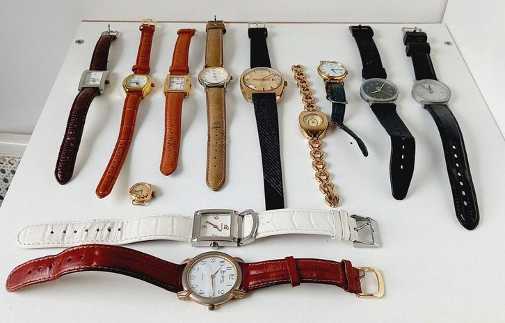 Lot de 12 montres vintage – Timex, Lip , Braun, Alexis B, Bijoux, Sacs & Beauté, Montres | Hommes, Or, Or, Enlèvement ou Envoi