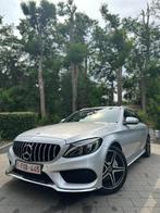 Mercedes C180d AMG-line 2019 (W205) - kortaan full-option!, Auto's, Achterwielaandrijving, 4 cilinders, Leder, 112 g/km