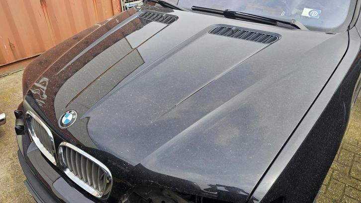 Motorkap Zwart metallic zeer nette staat BMW X5 serie E53 pr, Auto-onderdelen, Carrosserie, Motorkap, BMW, Gebruikt, Ophalen of Verzenden