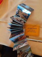 Vintage mini cartes souvenir en accordéon de la Cote d'Azur, Verzamelen, Postkaarten | Buitenland, Ophalen, 1940 tot 1960, Ongelopen