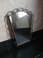 Miroir avec contours en fer forgé, Antiquités & Art, Enlèvement ou Envoi