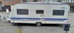 HOBBY 540 ula caravan met luifel, Lengtebed, 6 tot 7 meter, Particulier, Standaardzit