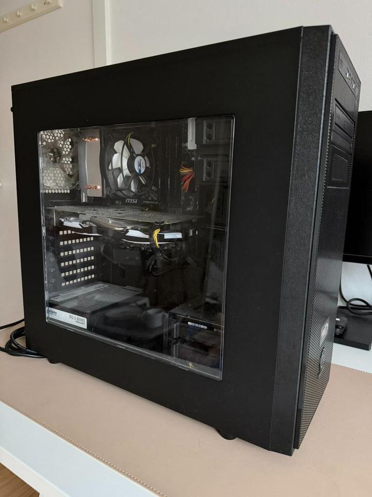 Extreme Gamer - gaming desktop computer, Computers en Software, Desktop Pc's, Zo goed als nieuw, 3 tot 4 Ghz, HDD, SSD, 8 GB, Met videokaart