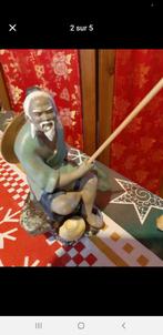 Chinees decoratief beeldje of vissersbonzai China, Ophalen of Verzenden