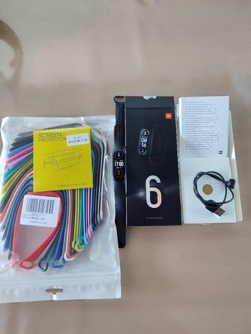 xiaomi mi smart band 6 + 18 bracelets beschikbaar voor biedingen