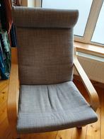 Poang zetel - ikea - mooie staat - grijs, Huis en Inrichting, Fauteuils, Ophalen