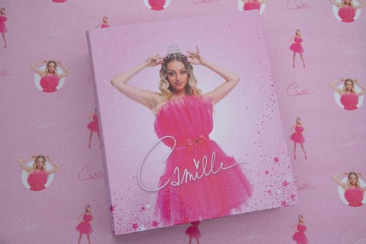 Ringmap ordner 8 cm roze Camille verzamelitem - Nieuw, Kinderen en Baby's, Speelgoed | Educatief en Creatief, Nieuw, Ophalen of Verzenden