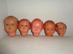 Celluloid hoofdjes. Zijn gaaf., Verzamelen, Poppen, Ophalen of Verzenden, Zo goed als nieuw, Pop