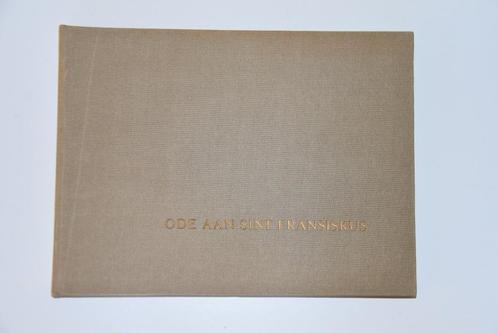 Ode aan Sint-Fransiskus Jos Hendrickx 1973, Boeken, Kunst en Cultuur | Beeldend, Gelezen, Schilder- en Tekenkunst, Verzenden
