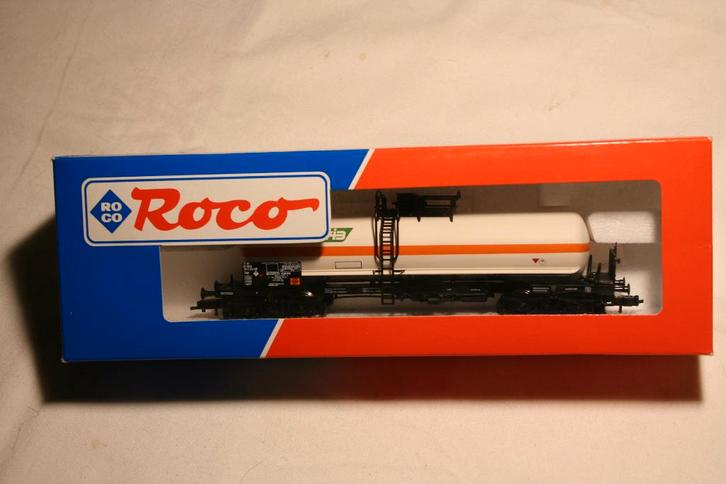 Roco 46078 (HO,DC) Tankwagen Type Zags CAIB NMBS / SNCB, Hobby & Loisirs créatifs, Trains miniatures | HO, Comme neuf, Wagon, Roco