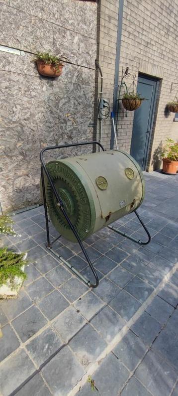 tambour à compost, Enlèvement, Utilisé